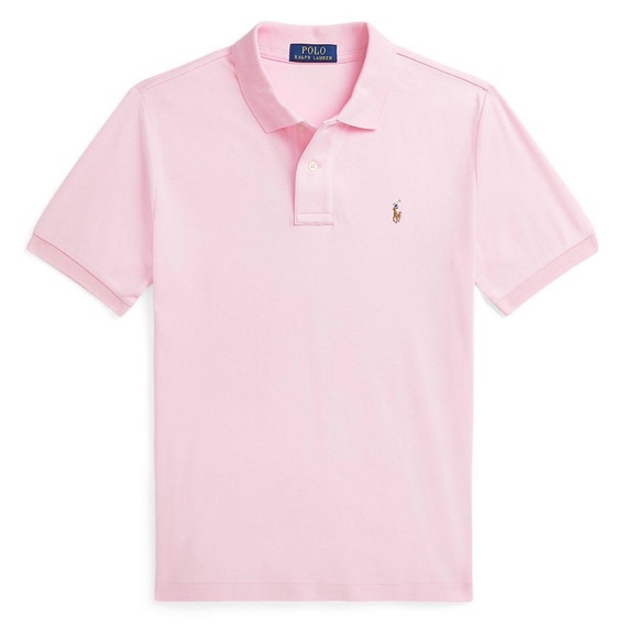 Ralph Lauren Other - Polo Ralph Lauren Boys Soft Cotton Carmel  Pink Polo Shirt